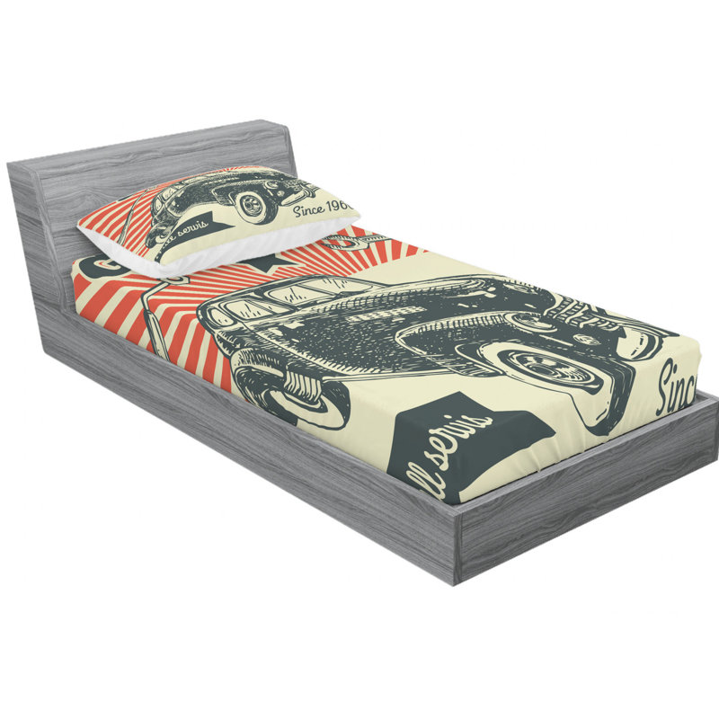 Microfiber Sheet Set, Twin XL Sheet Set + Fitted Sheet + 1 Pillowcase