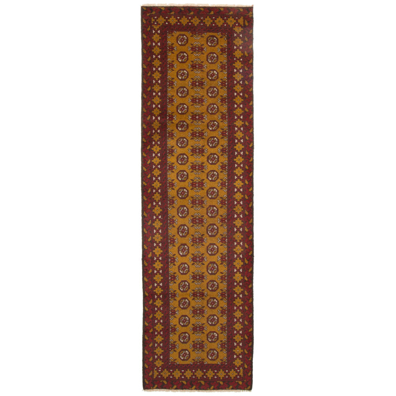 Tapis olive Ouzbek Kargahi 2 pi 8 po x 9 pi 9 po