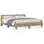 Vidaxl Wood Bed Frame with LED Durable-113970994-113970982