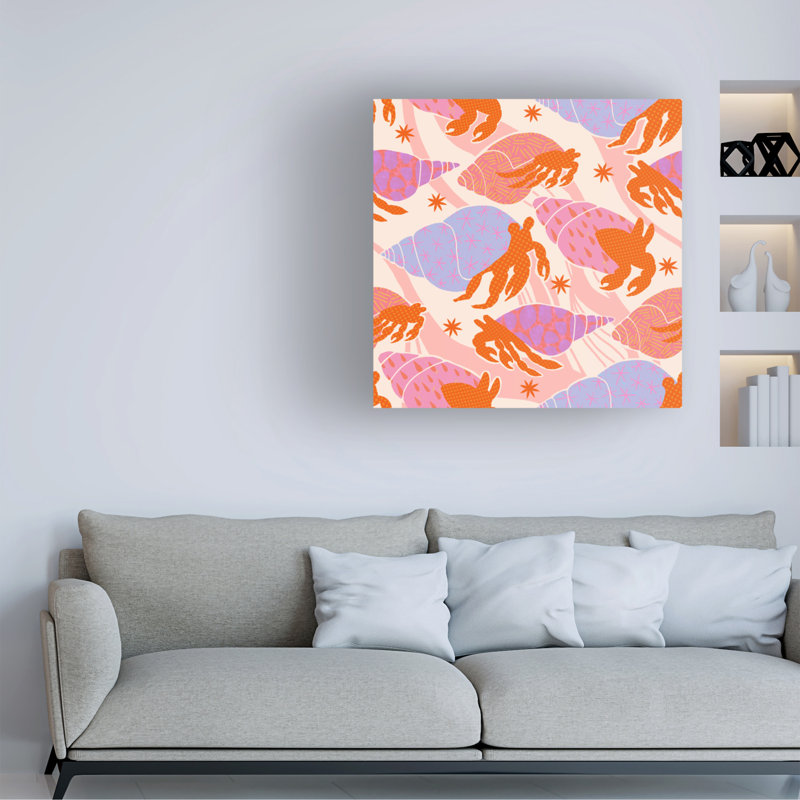Art sur toile Rachel Hallquist, H 14 po x l 14 po