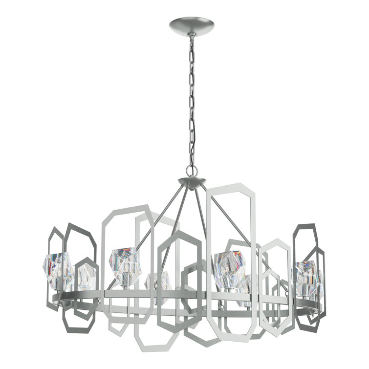 Gatsby 8 - Light Unique Wagon Wheel Chandelier