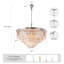 Lustre moderne en cristal 25 lumières 39 po-1530088178-1530088176-1530088179