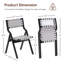 Chaises pliantes élégantes et modernes en bois-869406677