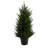 18in. Cedar Artificial Tree with LED Lights UV Resistant (Indoor/Outdoor)