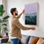 Quiet Northern Forest Scandinavian - Wrapped Canvas-1186380132-1186380134