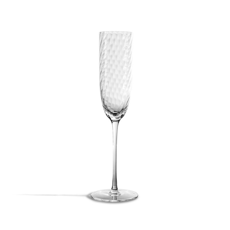 Twist Clear Diamond Glassware