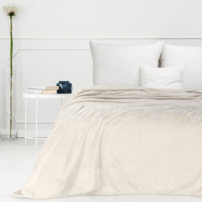 Polyester No Pattern Bedspread