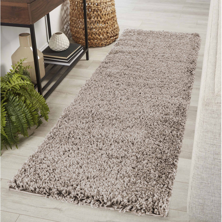 Esterly Light Beige Shaggy Rug