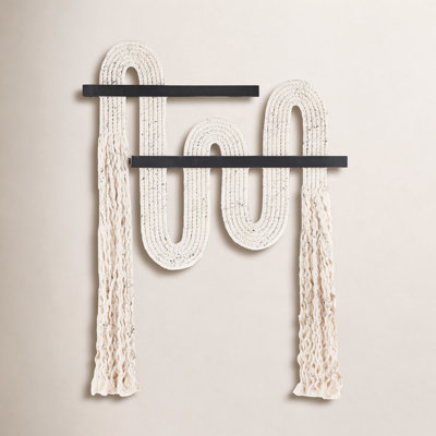 Vibrato Hand Woven Cotton Wall Hanging