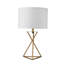 Lampe de table de style Mid-Century 26,25 po de style Mid-Century Ester, or mat