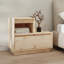 Updike 60cm W Solid Wood Bedside Table-603770601