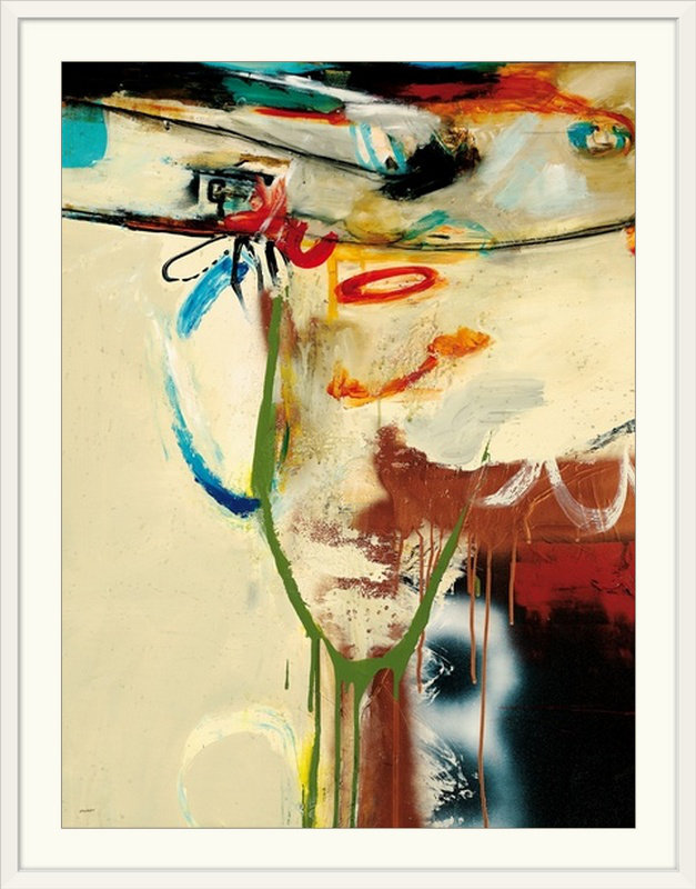 Numbers And Sound Numbers And Sounds II by Sarah Stockstill - Print, 24" H x 20" W x 1" D, White Framed