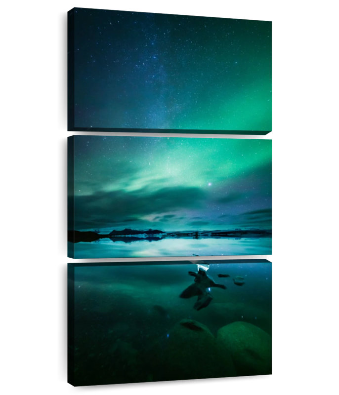 Northern Lights I, 62" H x 30" W