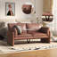 3 Seater Faux Leather Sofa