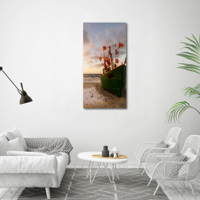 Fishing Boat - Wrapped Canvas Print