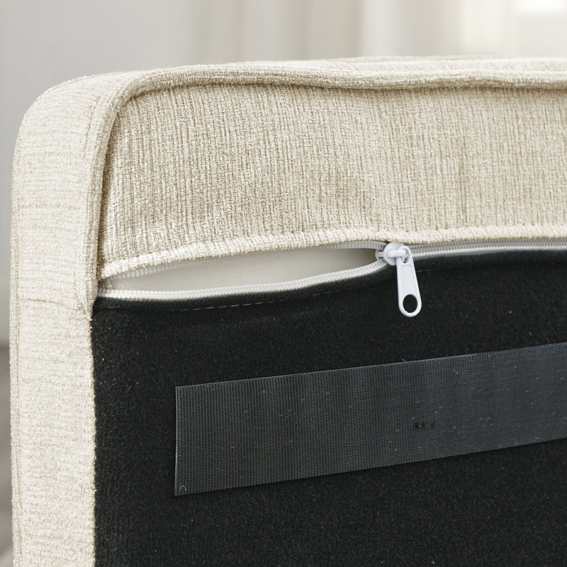 Stylish Large Dog Bed In Blue - , Comfortable Modern, Beige