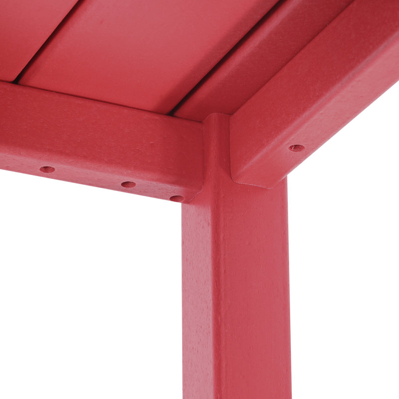 Ensemble de salle à manger 5 pièces Laguna Kids Adirondack, Rouge