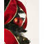 Artificial Pre-Lit Pop-Up Poinsettia Christmas Tree, 6ft