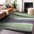 Machine Washable Indoor/Outdoor Chayden ACN1098 Purple Rug-100135623