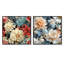 Rutha - Ensemble de 2 collages carrés floraux-101865247-101865248