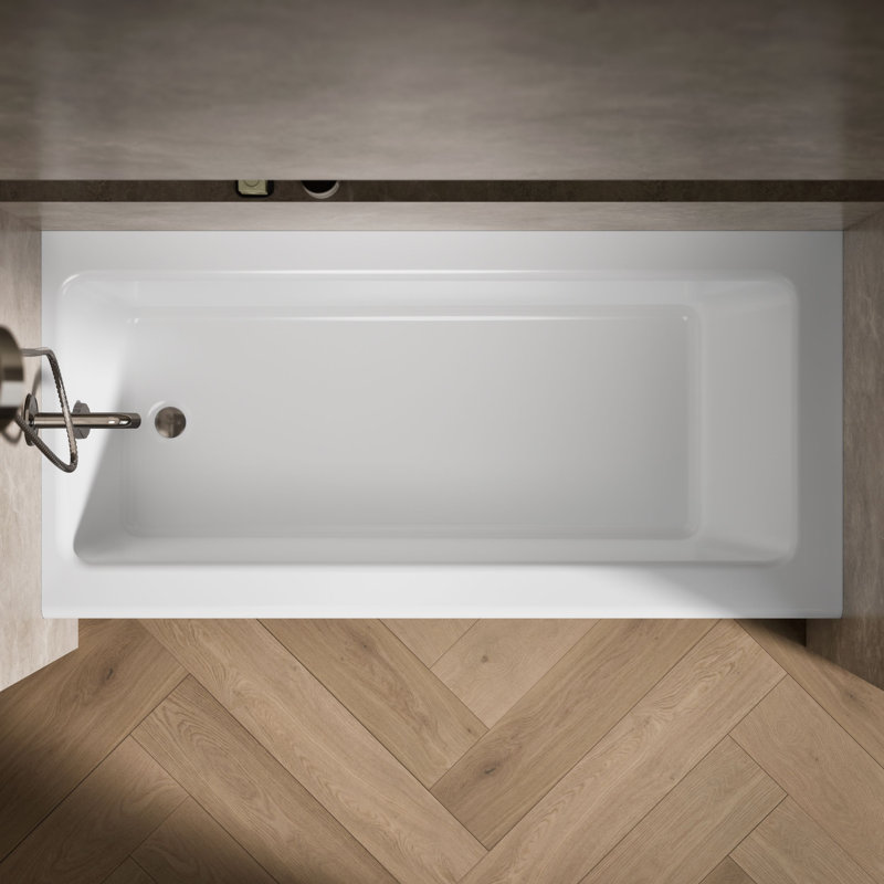 Bellwether® Alcove 66" x 32" Soaking Bathtub, White