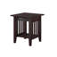  Table de bout en bois massif avec station de charge Moffett-124074401-124074400