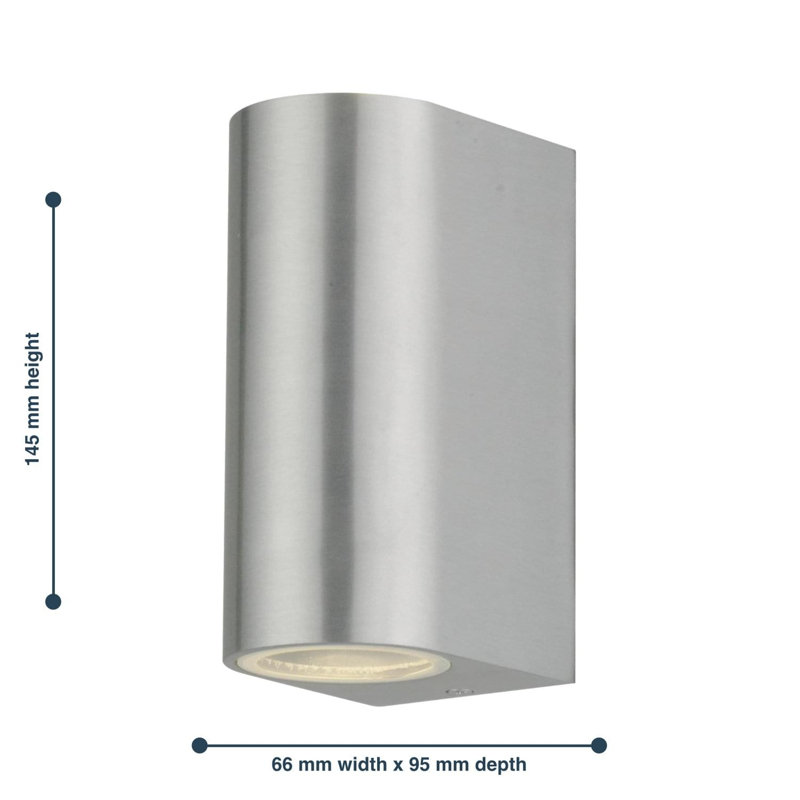Rodrick Outdoor Flush Mount, Aluminium