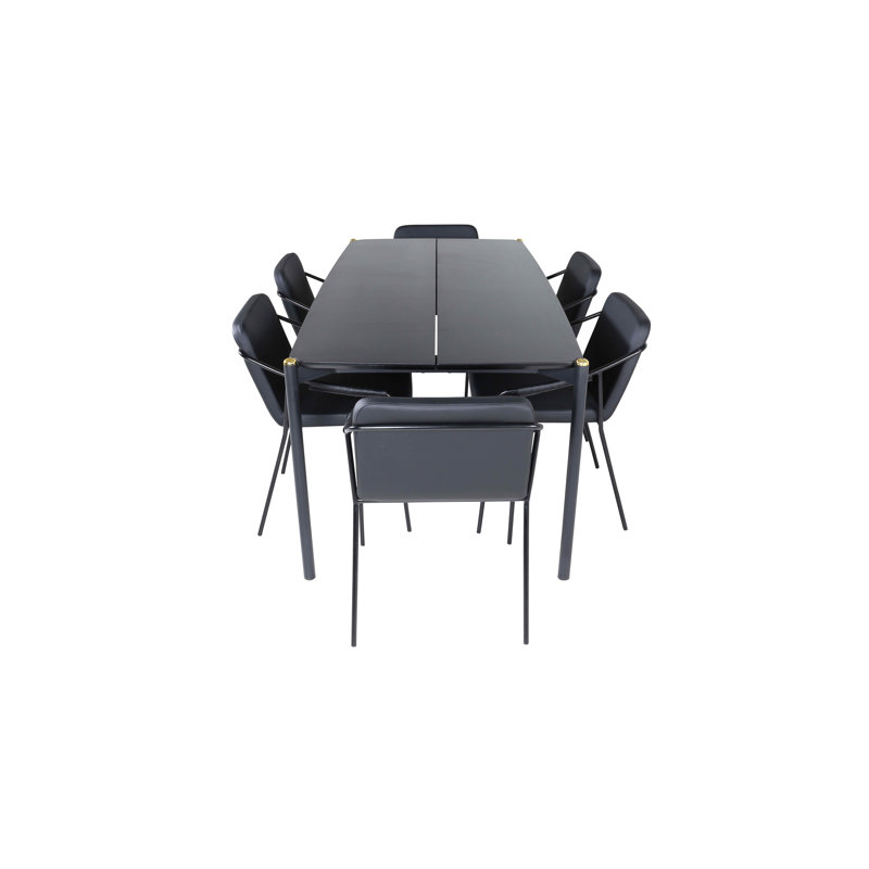 Pelle 6 - Person Dining Set