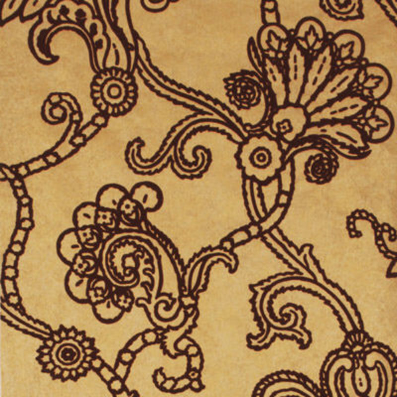 Imperial Marquise Flock 32.81' L x 20.47" W Wallpaper Roll