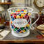 Organisateur de porte-dosettes de café, panier de rangement en forme de K-Cup en forme de tasse avec capacité de 35 dosettes, organisateur de comptoir multi-usage pour bar à café, cuisine et bureau