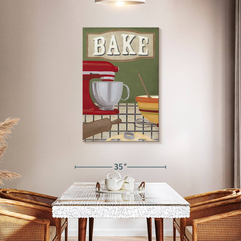 Kema Baker's Kitchen Wall Sign, 45" H x 30" W