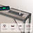 78.7" Console Table With Charging Station Skinny Behind Couch Table-399472697