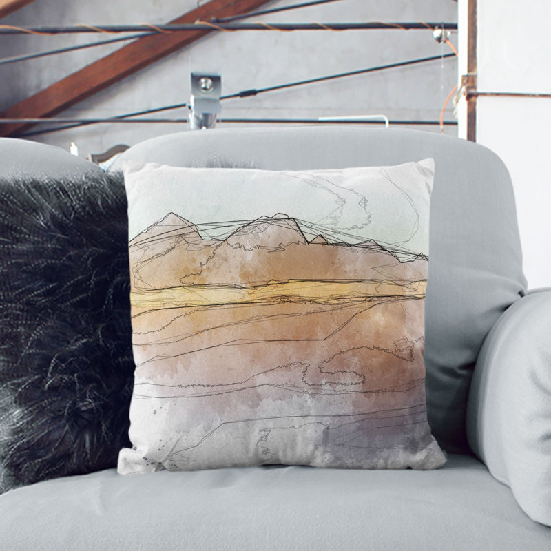 Square Cushion, 55cm H x 55cm W x 20cm D