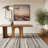 Rug Branch Rimal 8' x 11' (7'9" x 10'8") Blue/Brown Abstract Indoor Area Rug, Contemporary, Low Pile, Stain-Resistant Carpet - Living Room, Bedroom, Dining Room, and Kitchen-75660496