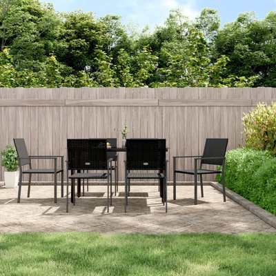 Gibsland 6 - Person Patio Dining Set with Rectangular Table