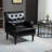 28.5" W Faux Leather Armchair-77636344