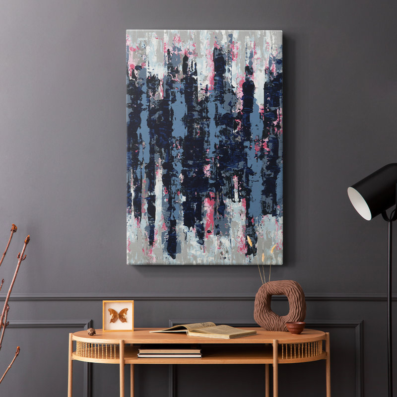 Chaleur voilée - Cavas enveloppés de galerie, H 36 po x l 24 po