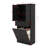 Bathroom Storage Cabinet With Two Laundry Baskets, Storage Cabinet With Doors And Drawer For Home-1731915054
