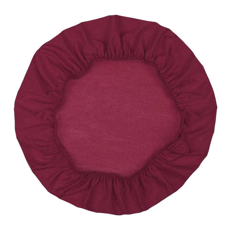 Box Cushion Dining Chair Slipcover, Wine Red