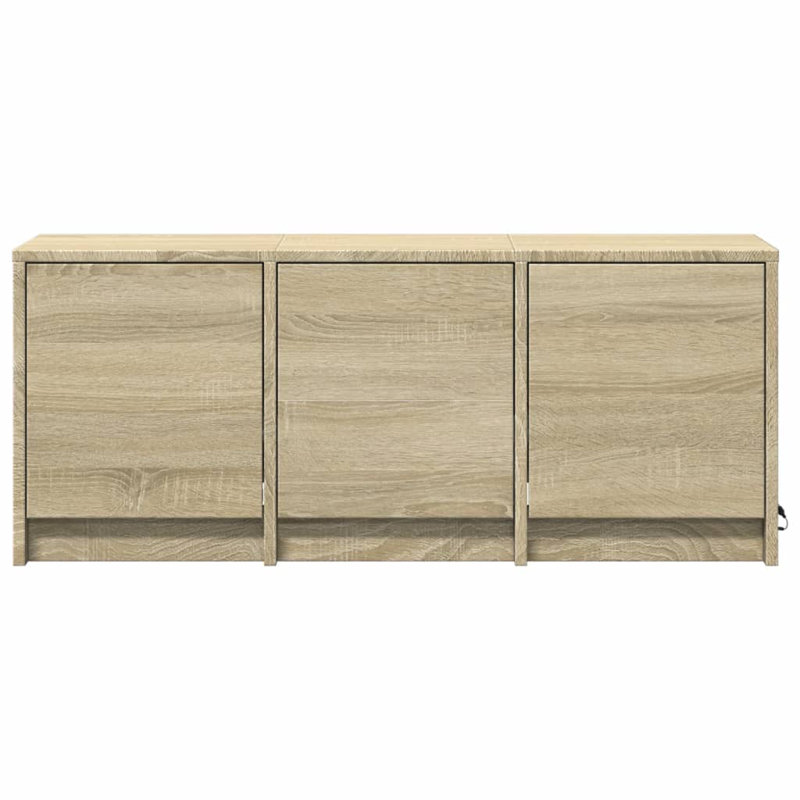 Cristien Unfinished TV Stand, Sonoma Oak, 97cm