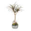 Yucca artificiel 32 po avec mousse artificielle et sous-bois 32 po Real Touch, parfait pour les décors intérieurs et extérieurs