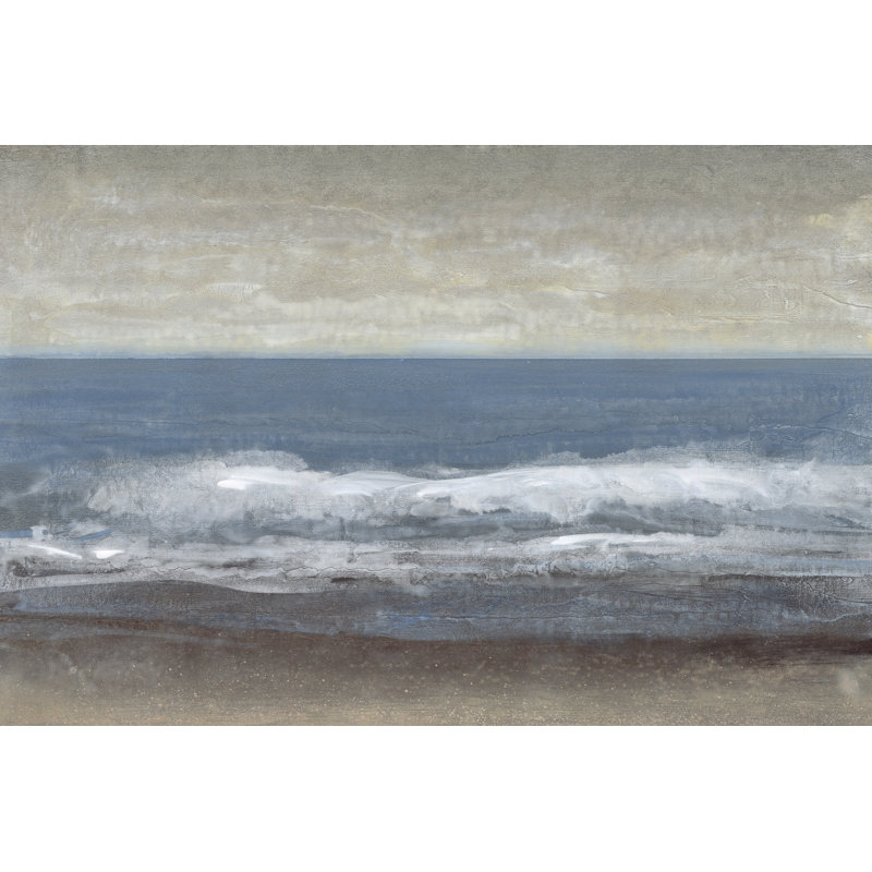 Lingering Grey II - Wrapped Canvas Print, 30cm H x 46cm W