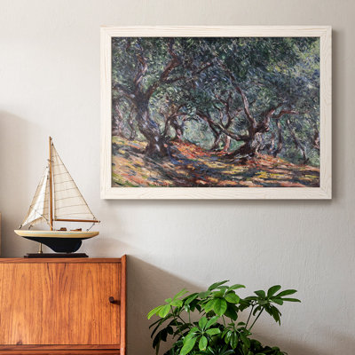 Olive Trees in Bordviera, 1884 - Reproduction d'un seul cadre photo sur toile