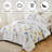 3 Pieces Floral Quilt Set Lightweight Farmhouse Style Coverlet Sets For All Season-122582333-122582334