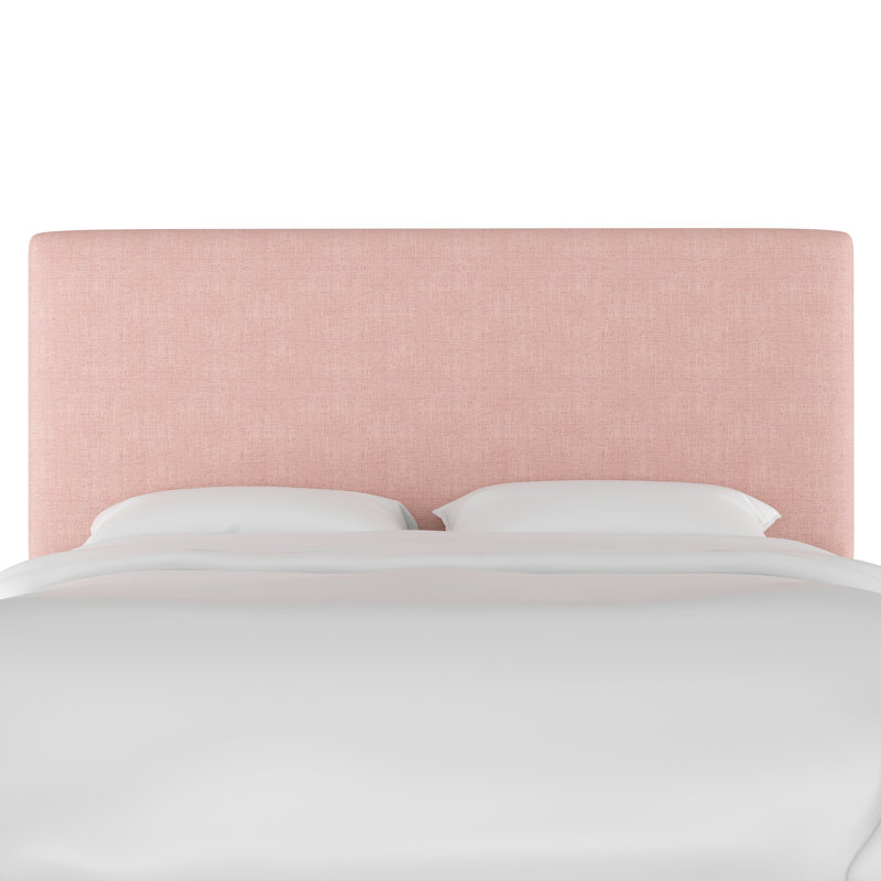 Eisley Upholstered Headboard, Zuma Rosequartz Textured Linen, King
