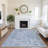 Premium Machine Washable Mayfield AMF1833 Damask Rug-108992234