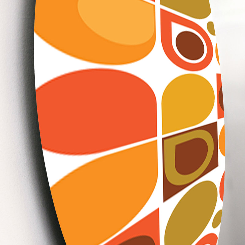 Ensemble de 3 décorations murales à motif géométrique abstrait VI