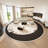 Semi-circular arc  negotiating sofa