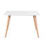 Bogardus Solid Wood Base Dining Table