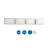 Dawel 4 - Light Dimmable LED Vanity Light-24441341